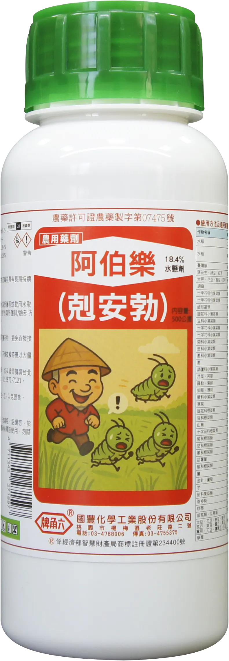 阿伯樂(剋安勃)18.4%SC已經上市